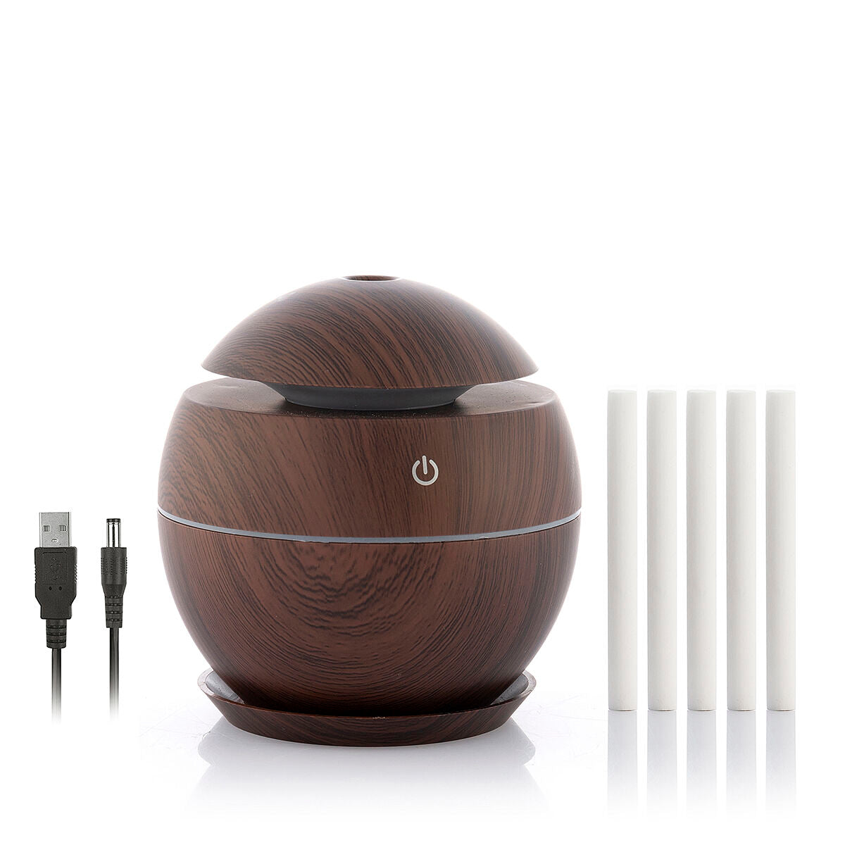 AromaMist™ – Difusor Ultrassónico com Luz LED e 130ml