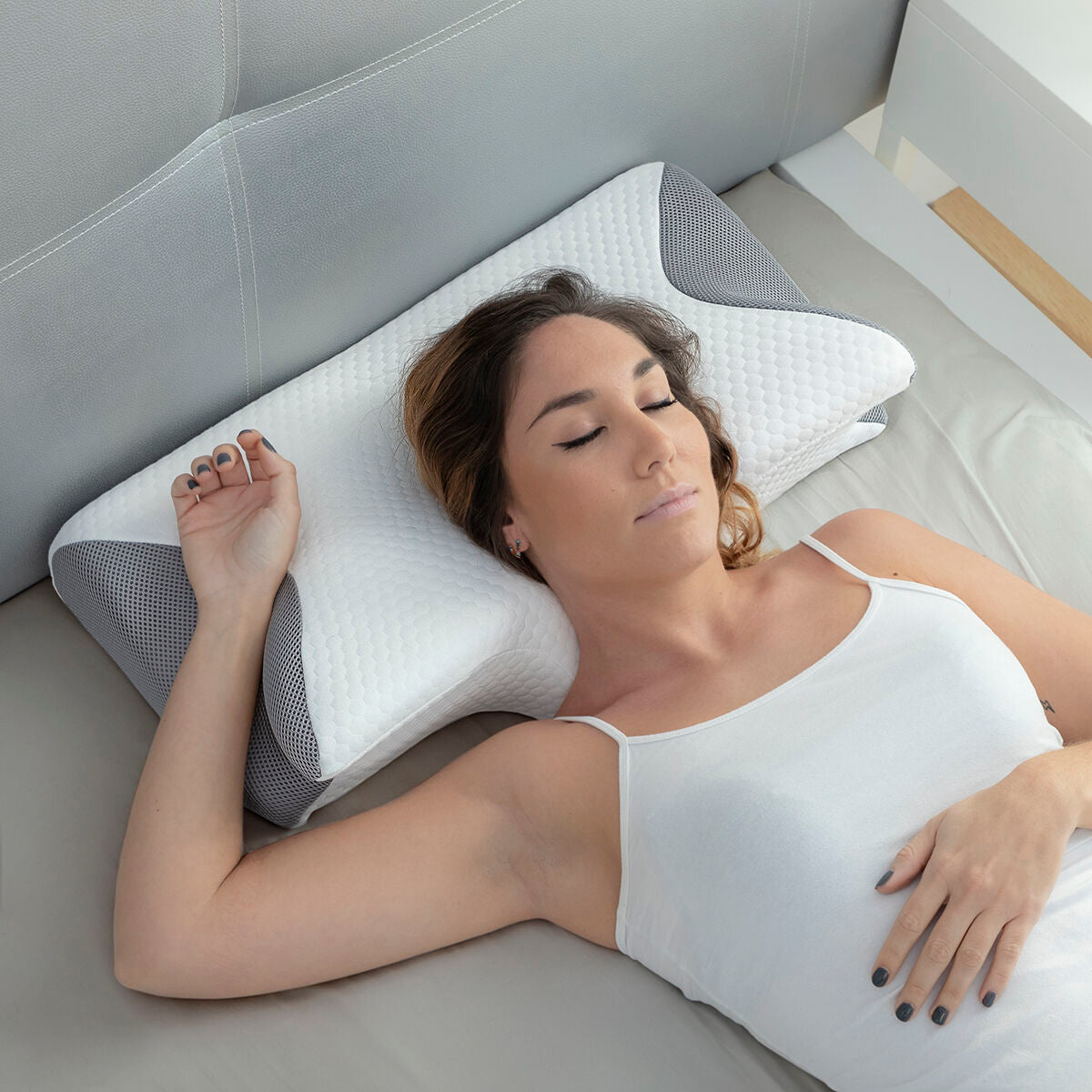 SleepForm™ Almofada Ergonómica Viscoelástica