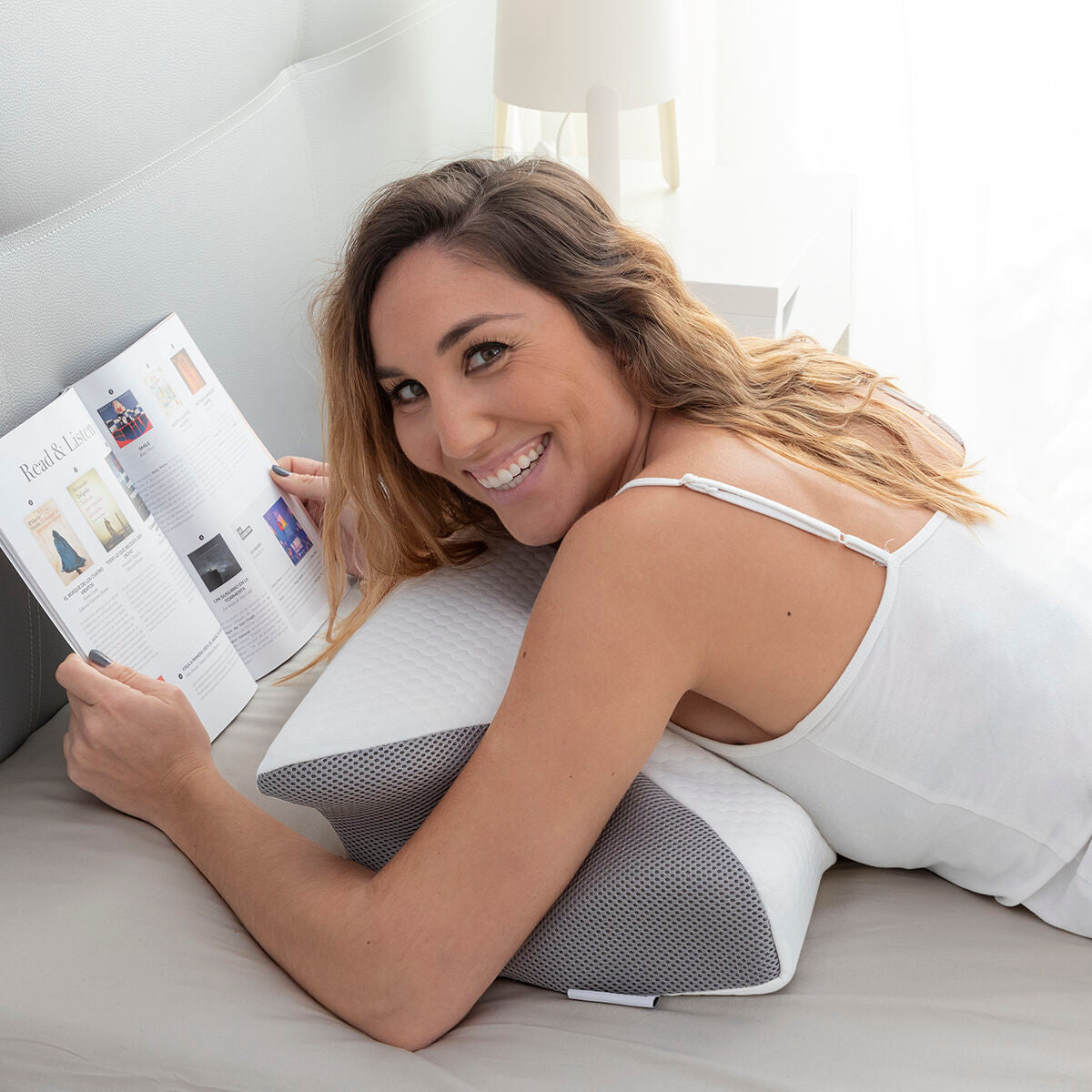 SleepForm™ Almofada Ergonómica Viscoelástica
