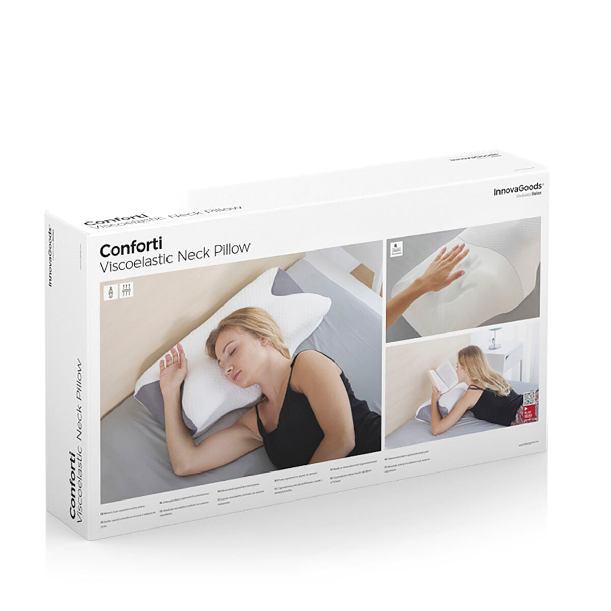 SleepForm™ Almofada Ergonómica Viscoelástica